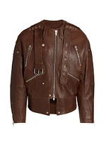 Leather Biker Jacket