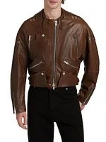 Leather Biker Jacket