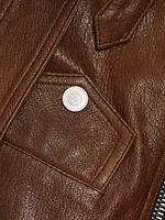 Leather Biker Jacket