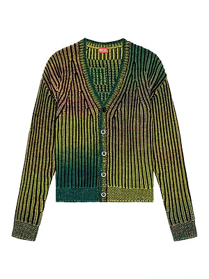 Oakland Ombré Wool-Blend Cardigan