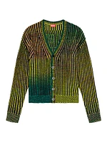 Oakland Ombré Wool-Blend Cardigan