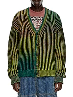 Oakland Ombré Wool-Blend Cardigan