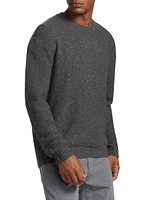 Wool-Cashmere Textured Sweater