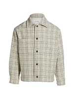 Flannel Overshirt Jacket