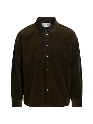 Relaxed Corduroy Overshirt