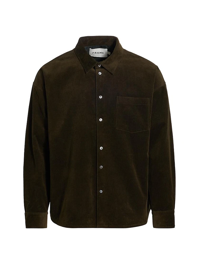 Relaxed Corduroy Overshirt