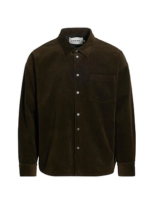 Relaxed Corduroy Overshirt