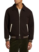 Wool-Blend Varsity Jacket