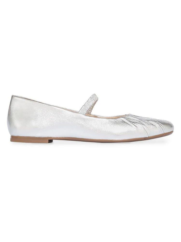 Savona Metallic Ballet Flats