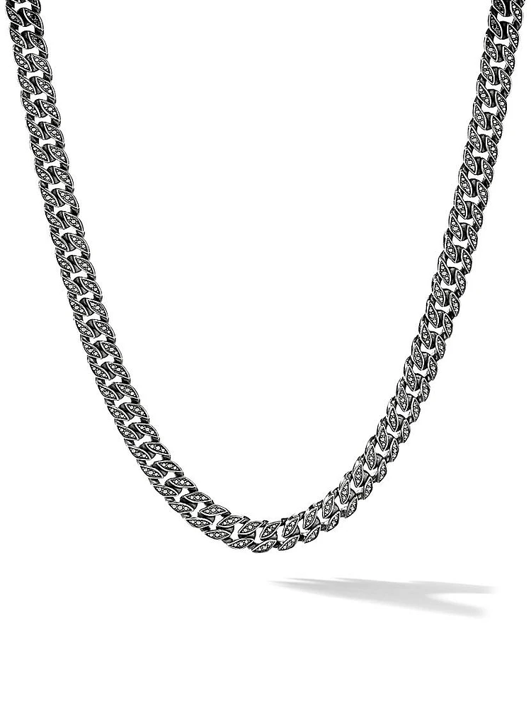 Curb Chain Necklace Sterling Silver