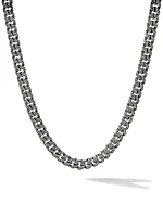 Curb Chain Necklace Sterling Silver