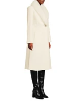 Wool-Cashmere Princess Coat