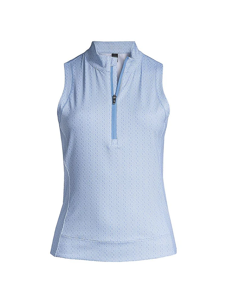 River Wild Zip Performance Top