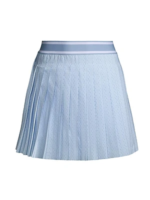 River Wild Leo Pleated Miniskirt