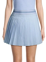 River Wild Leo Pleated Miniskirt