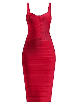 Maria Bandage Midi-Dress