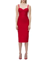 Maria Bandage Midi-Dress