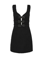 Margo Embellished Bow Minidress