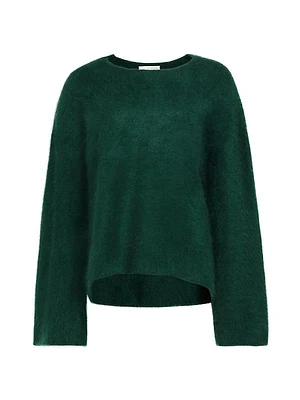 Drop-Shoulder Cashmere Sweater