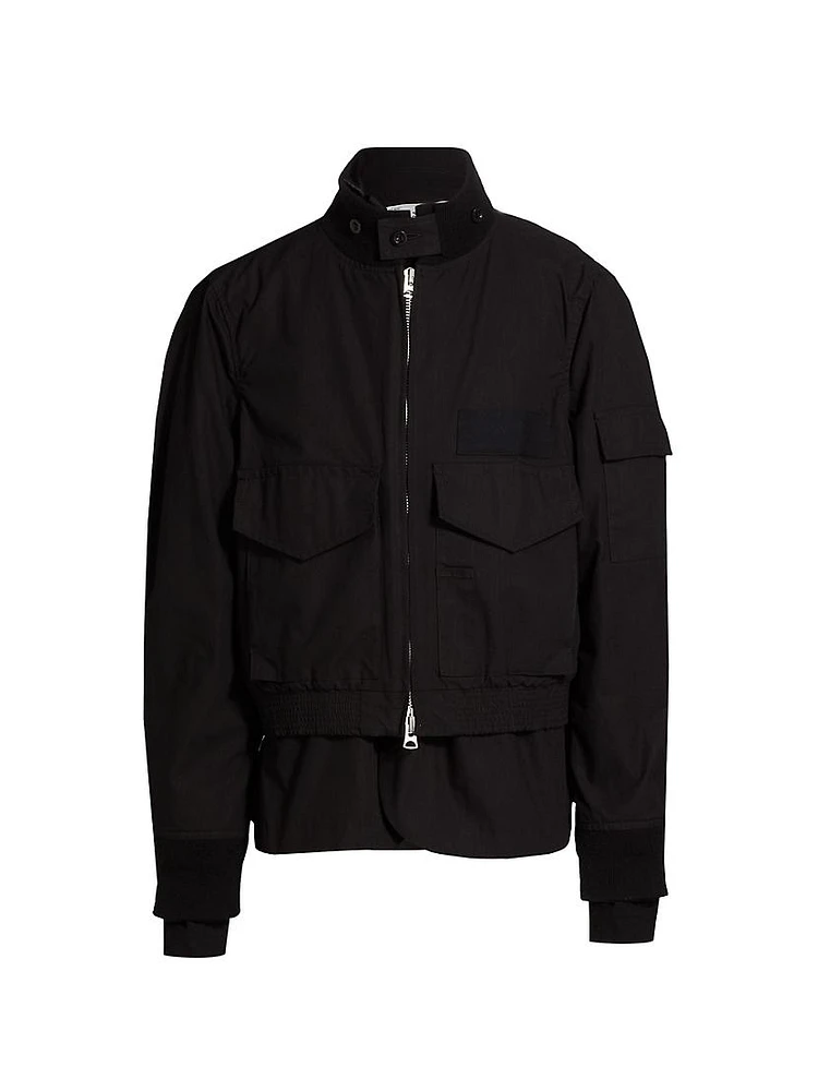 Rip-Stop Cargo Jacket