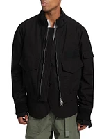 Rip-Stop Cargo Jacket