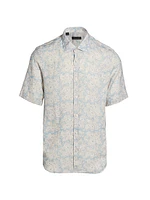 Paisley Linen Shirt