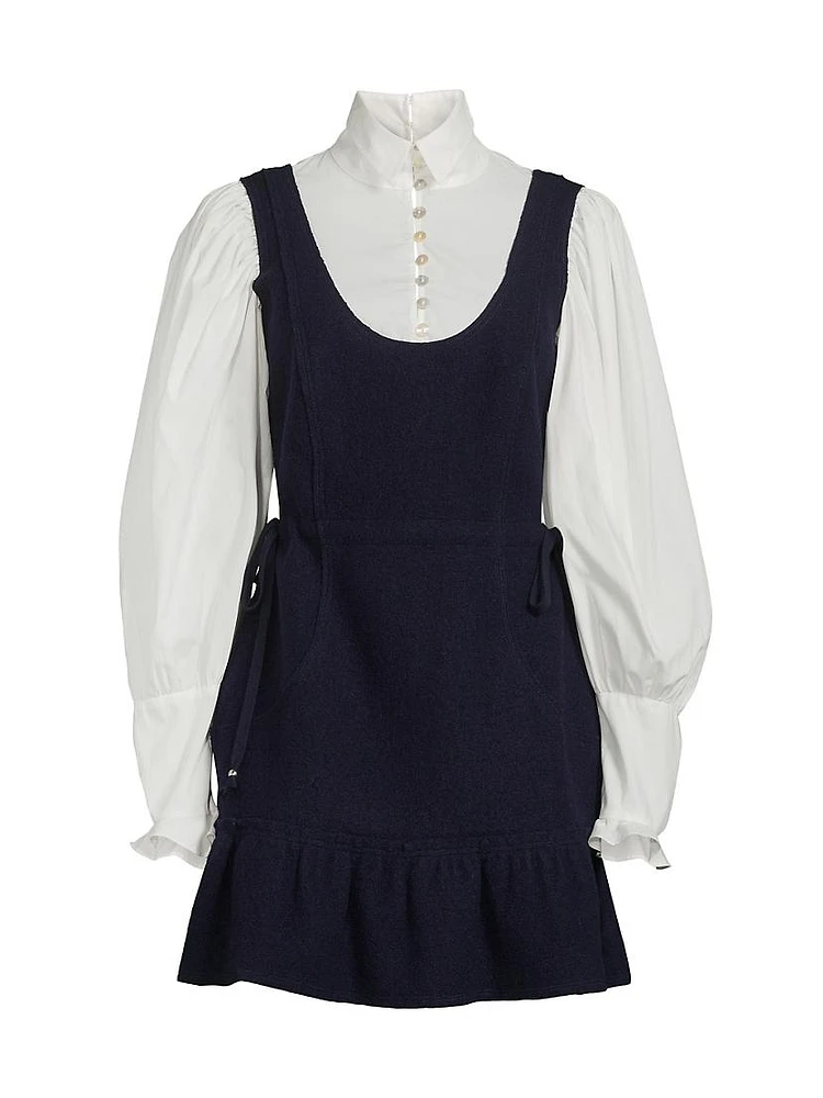 Layered Shift Minidress