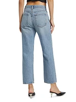 Valen Denim Straight-Leg Jeans