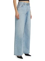 Dame Wide-Leg Jeans