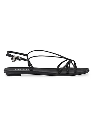 Flat Leather Sandals