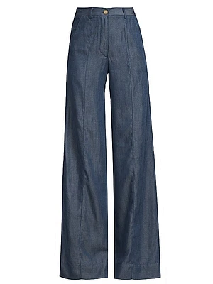 High-Rise Wide-Leg Pants