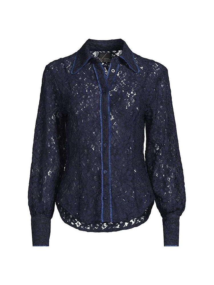 Lily Lace Long-Sleeve Shirt