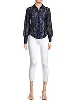 Lily Lace Long-Sleeve Shirt