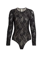 Lace Long-Sleeve Bodysuit