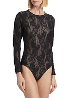 Lace Long-Sleeve Bodysuit