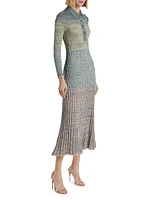 Story One Rib-Knit Midi-Dress