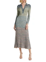 Story One Rib-Knit Midi-Dress