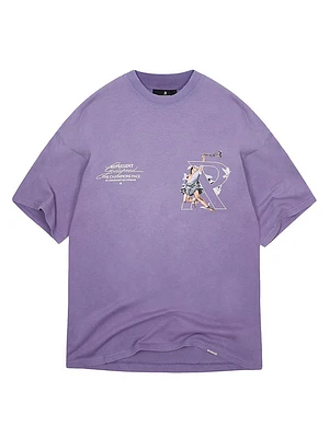 Hermes Logo Crewneck T-Shirt