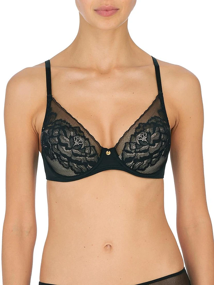 Flora Lace Plunge Bra