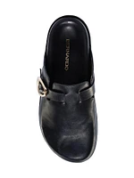 Easton Leather Footbed Clogs