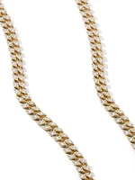 Curb Chain Necklace 18K Yellow Gold, 6MM