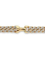 Curb Chain Necklace 18K Yellow Gold