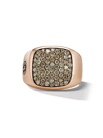 Streamline Signet Ring 18K Rose Gold