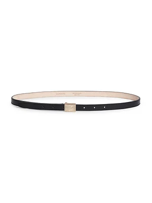 Clip Thin Leather Belt