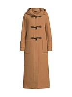 Wool Hooded Toggle Coat