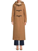 Wool Hooded Toggle Coat