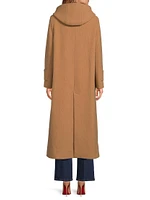 Wool Hooded Toggle Coat