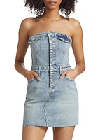 Paradise Lost Paloma Denim Minidress