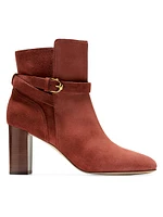 Glendale Jodhpur 75MM Suede Booties