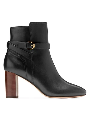 Glendale 75MM Leather Jodhpur Booties